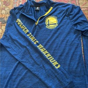 Men’s xl golden state warriors zip top